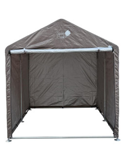 Pawilon garaż ogrodowy 1.57x2.19x1.7m szary saska garden