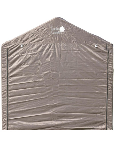 Pawilon garaż ogrodowy 1.57x2.19x1.7m szary saska garden