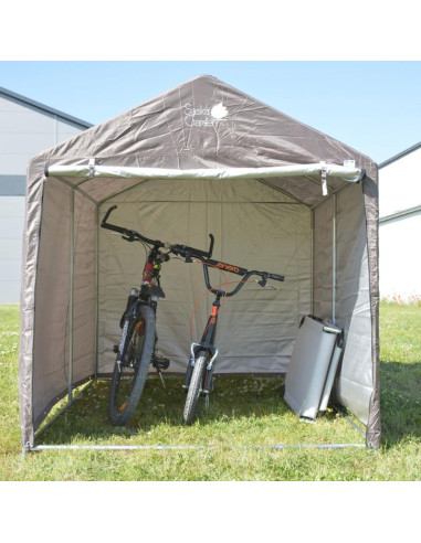 Pawilon garaż ogrodowy 1.57x2.19x1.7m szary saska garden