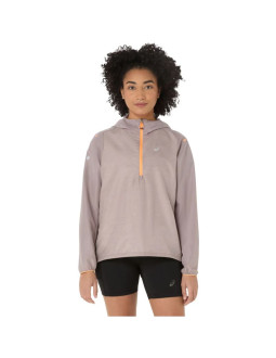 Asics fujitrail packable windbreaker 2012d313-020 szare l