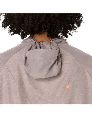 Asics fujitrail packable windbreaker 2012d313-020 szare l