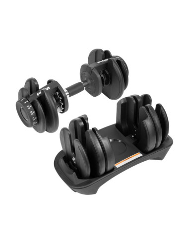 Hantel żeliwny regulowany automat 24 kg rebel active