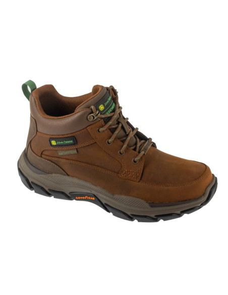 Skechers respected - landin 256003-cdb brązowe 42