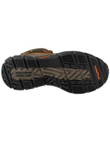 Skechers respected - landin 256003-cdb brązowe 42