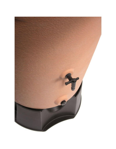 Pojemnik na deszczówkę wallycan 270l cegła