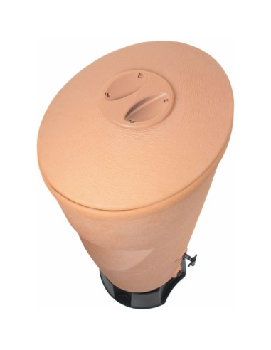 Pojemnik na deszczówkę wallycan 270l cegła