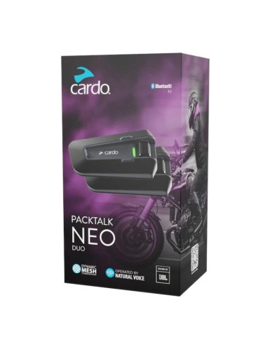 Cardo packtalk neo duo interkomy na dwa kaski