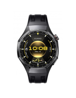 Inteligentny zegarek huawei watch gt 6 pro 46mm | gps (satelitarny) | dioda amoled | 1,47 cala | wodoodporny | czarny