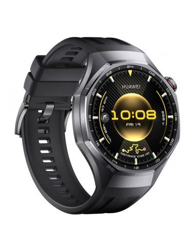 Inteligentny zegarek huawei watch gt 6 pro 46mm | gps (satelitarny) | dioda amoled | 1,47 cala | wodoodporny | czarny