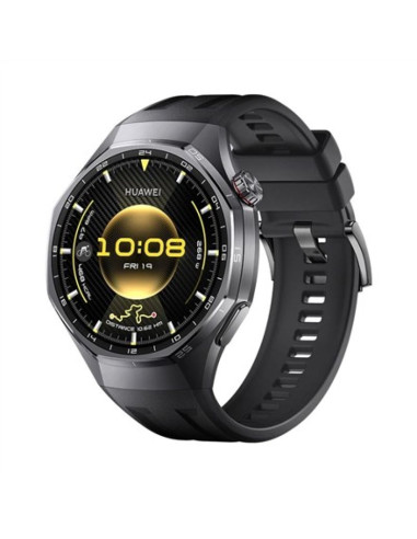 Inteligentny zegarek huawei watch gt 6 pro 46mm | gps (satelitarny) | dioda amoled | 1,47 cala | wodoodporny | czarny
