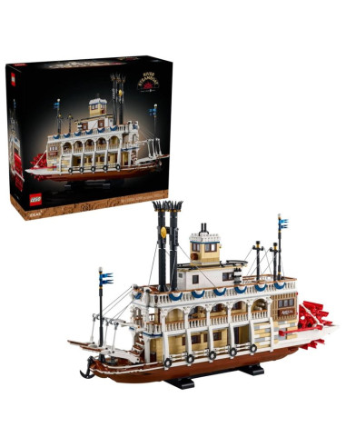 Lego ideas 21356 parowiec rzeczny