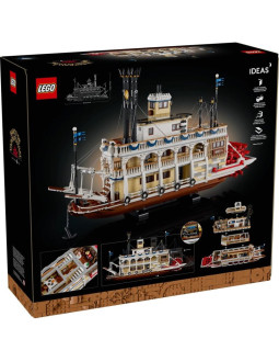 Lego ideas 21356 parowiec rzeczny 2