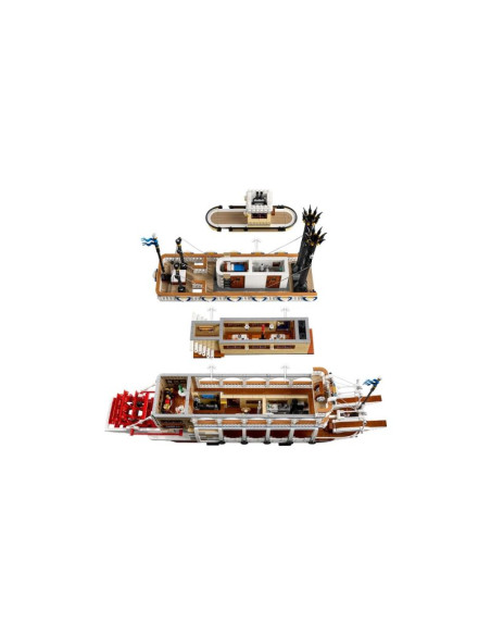 Lego ideas 21356 parowiec rzeczny