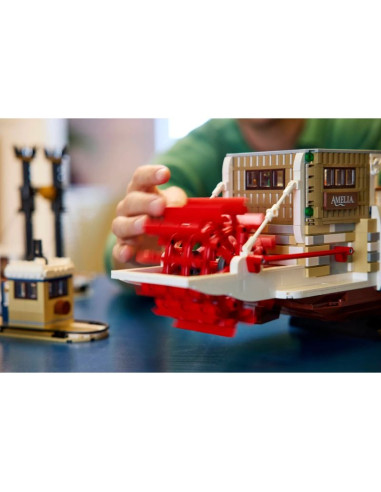 Lego ideas 21356 parowiec rzeczny