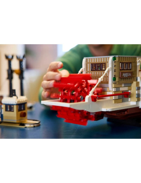 Lego ideas 21356 parowiec rzeczny