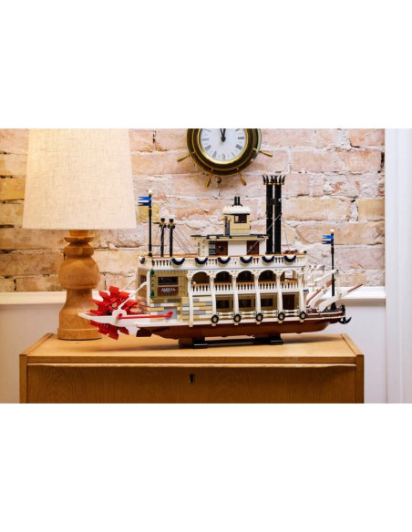 Lego ideas 21356 parowiec rzeczny