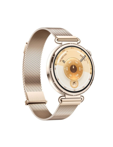 Huawei watch gt 6 41mm | inteligentny zegarek | gps (satelitarny) | dioda amoled | 1,32 cala | wodoodporny | złoto