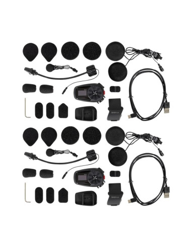 Interkom motocyklowy sena 5s-10d dual pack