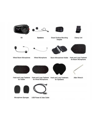 Interkom motocyklowy sena 5s-10d dual pack