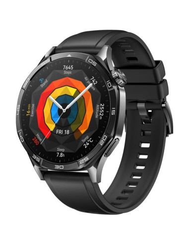 Huawei watch gt 5 46mm vili-b19f | smart watch | gps (satellite) | amoled | 1.43 inches | black
