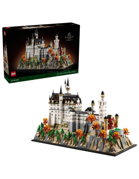 Lego architecture 21063 zamek neuschwanstein