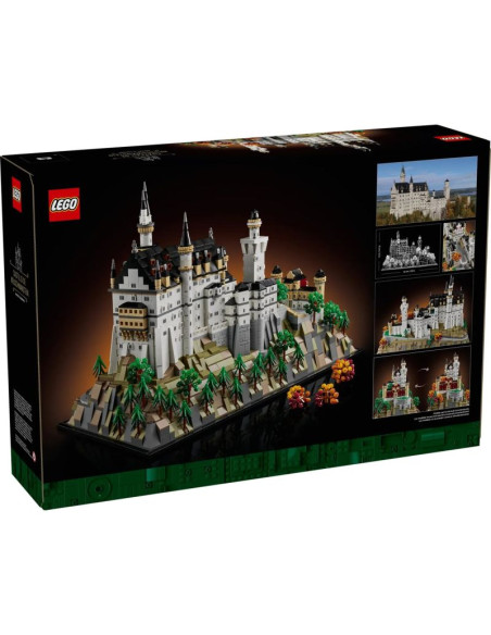 Lego architecture 21063 zamek neuschwanstein