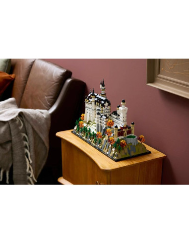 Lego architecture 21063 zamek neuschwanstein