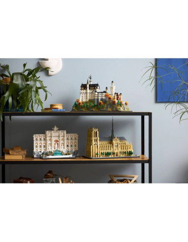 Lego architecture 21063 zamek neuschwanstein