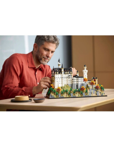 Lego architecture 21063 zamek neuschwanstein