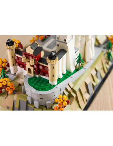 Lego architecture 21063 zamek neuschwanstein