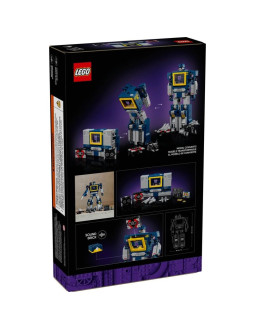Lego 10358 icons - transformers: soundwave 2