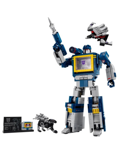 Lego 10358 icons - transformers: soundwave