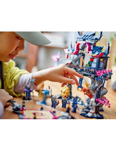 Lego ninjago 71813 dojo cienia wilczej maski