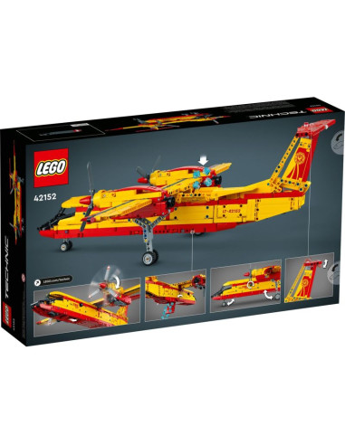 Lego technic 42152 samolot gaśniczy