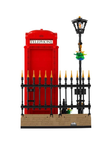 Lego 21347 ideas - czerwona londyńska budka telefoniczna
