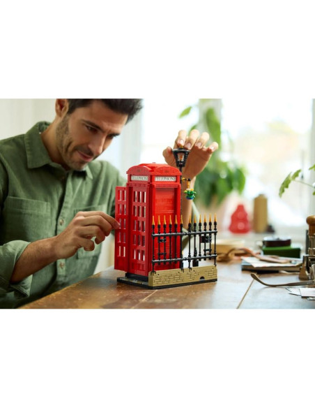 Lego 21347 ideas - czerwona londyńska budka telefoniczna