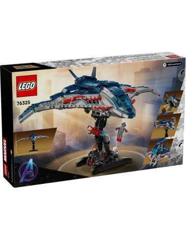 Lego marvel super heroes 76325 avengers: czas ultrona — quinjet