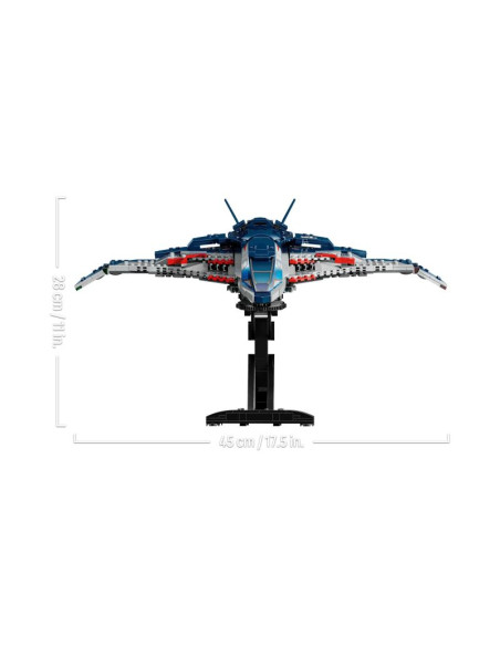 Lego marvel super heroes 76325 avengers: czas ultrona — quinjet