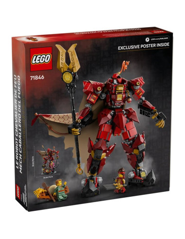 Lego ninjago 71846 mech ognistego rycerza