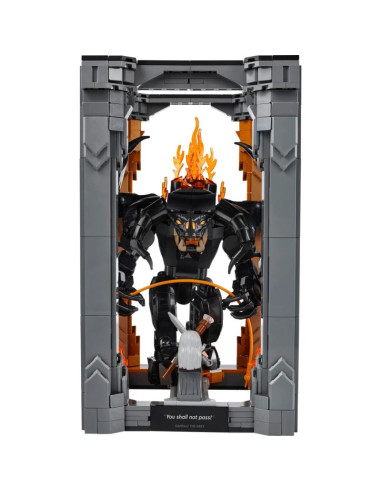 Lego icons 10367 władca pierścieni: book nook z balrogiem