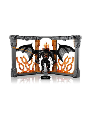 Lego icons 10367 władca pierścieni: book nook z balrogiem