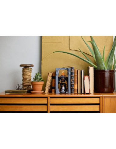 Lego icons 10367 władca pierścieni: book nook z balrogiem