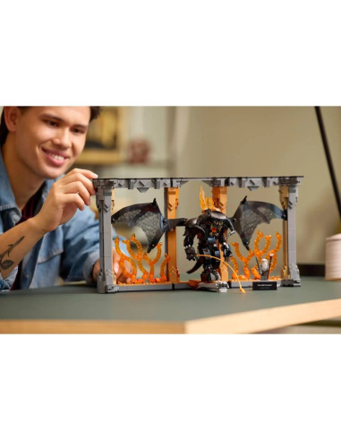 Lego icons 10367 władca pierścieni: book nook z balrogiem