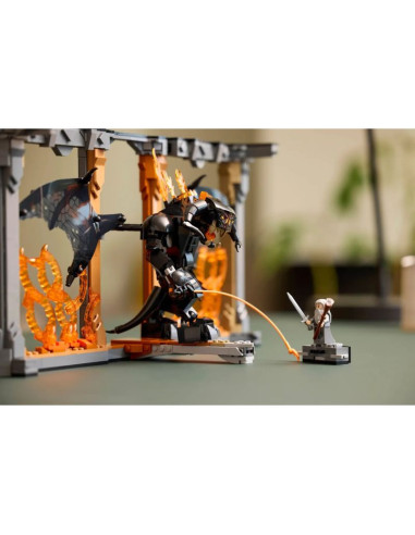 Lego icons 10367 władca pierścieni: book nook z balrogiem