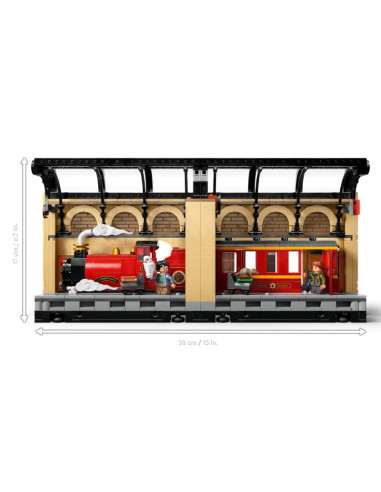 Lego harry potter 76450 book nook: ekspres do hogwartu