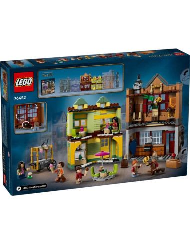 Lego harry potter 76452 markowy sprzęt do quidditcha i lodziarnia