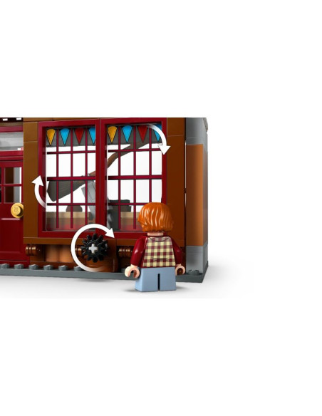 Lego harry potter 76452 markowy sprzęt do quidditcha i lodziarnia