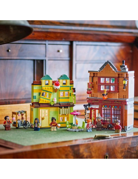 Lego harry potter 76452 markowy sprzęt do quidditcha i lodziarnia