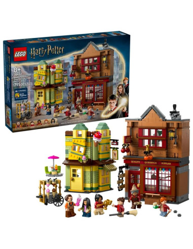 Lego harry potter 76452 markowy sprzęt do quidditcha i lodziarnia