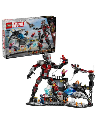 Lego marvel super heroes 76314 kapitan ameryka: wojna bohaterów — bitwa
